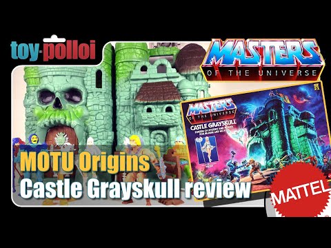 MOTU Origins Castle Grayskull & Sorceress review - Toy Polloi