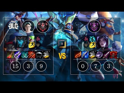 BLG xiaoliulian Kalista vs Kai'Sa Bot - KR Patch 10.12