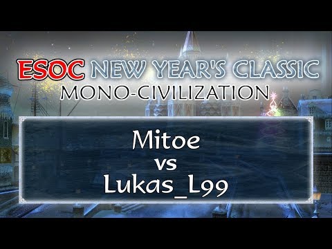[AoE3] Mitoe vs Lukas_L99 − Round of 16 − ESOC New Year's Classic