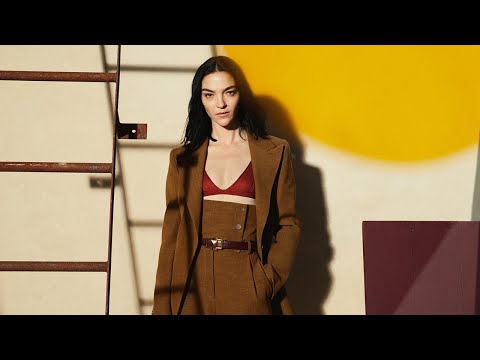 Mariacarla Boscono Models Salvatore Ferragamo Fall Winter 2020