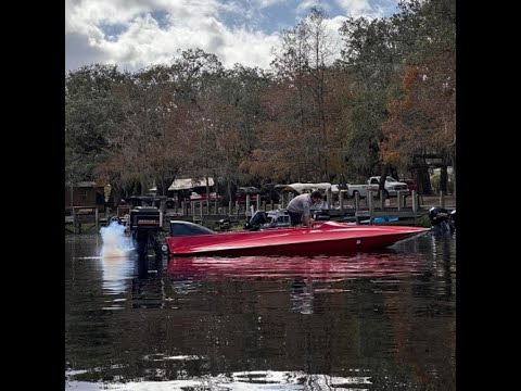 Taking out my 1988 Hydrostream out on the water -- Its RED hot and purring like a Faucet