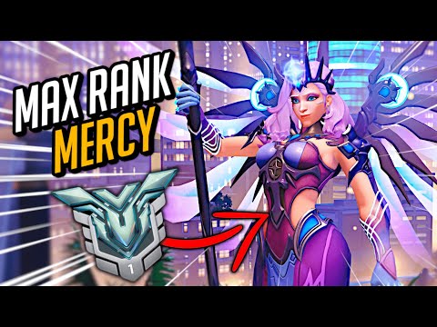 *MAX RANK* Grandmaster 1 Mercy! 💜 - Overwatch 2