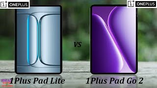 Oneplus Pad Lite 4G vs Oneplus Pad Go 2 5G