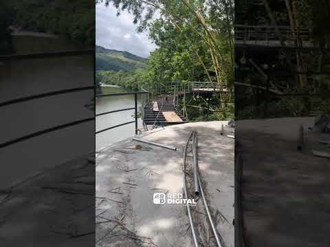 Así avanza la construcción de la segunda etapa del malecón en Morelia #caquetá