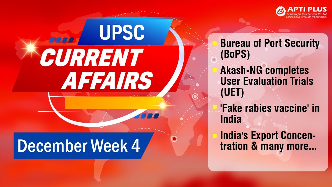 UPSC Weekly Current Affairs | December Current Affairs 2025 | Week 4 | Kolkata | BBSR | #ias