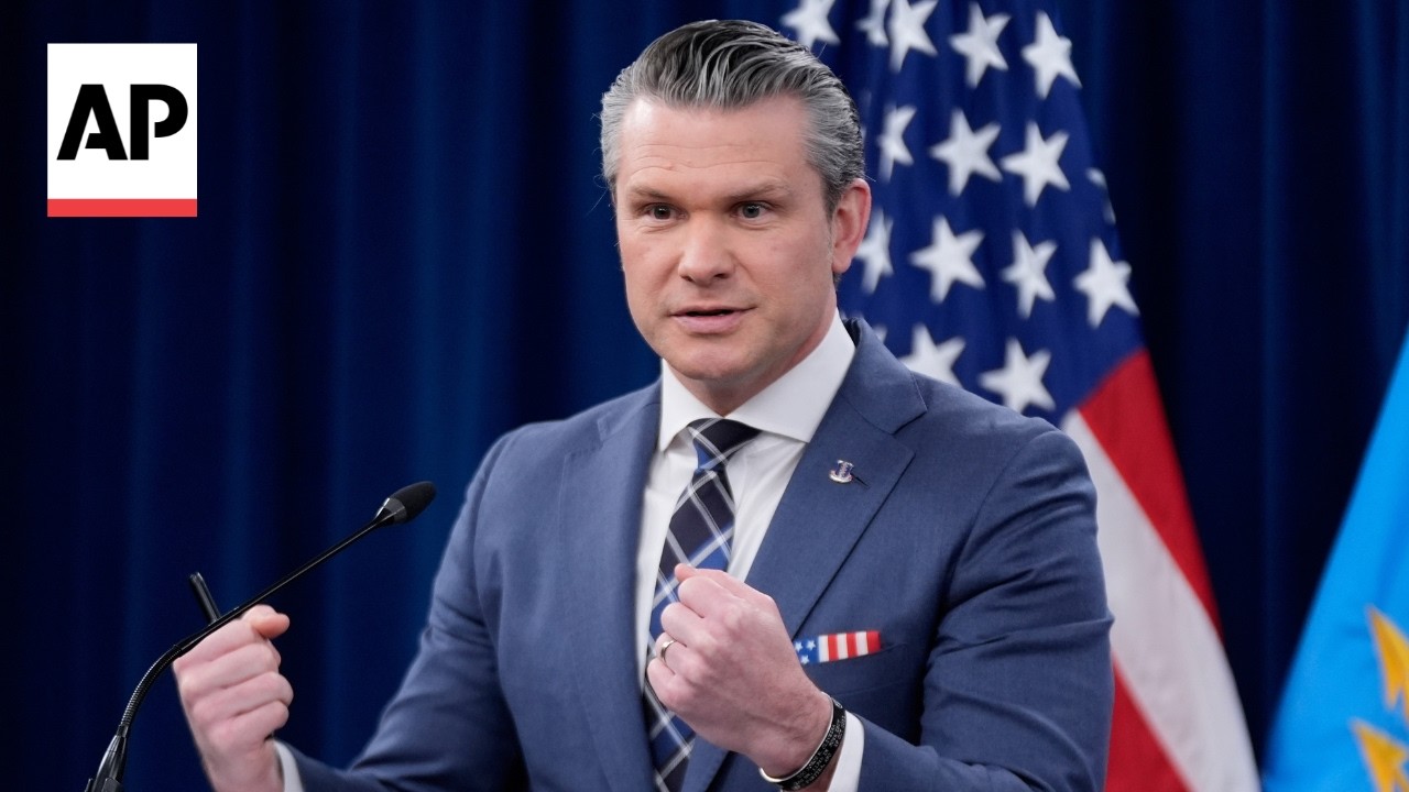 Video | Pete Hegseth says war in Iran unlike previous wars, is laser-focused