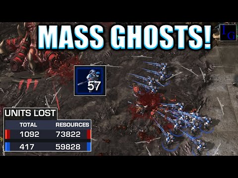 StarCraft 2: Clem's MASS GHOST Army!? (vs Dark) | SC2 Highlight Pro Match