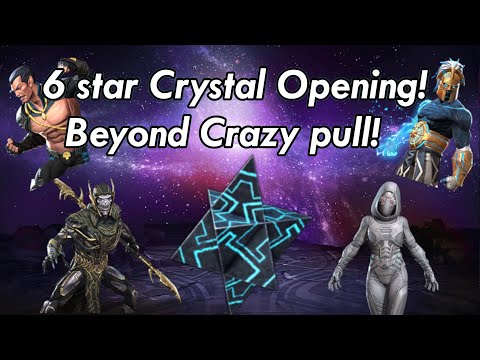 6 star Crystal Opening! Beyond Crazy Pull!