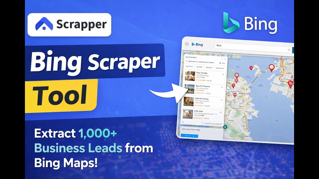 How to Use Bing Scraper Tool (Step-by-Step Guide) | Extract Business Leads from Bing Maps
