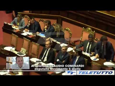 Claudio Cominardi (M5S) - "Sul taglio delle poltrone la Lega fa finta" (Teletutto)