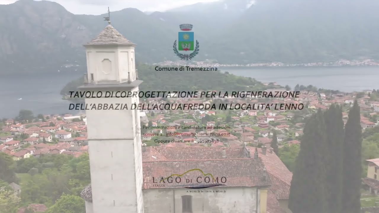 Abbazia dell’Acquafredda di Tremezzina, al via il tavolo di coprogettazione per il recupero e la riapertura