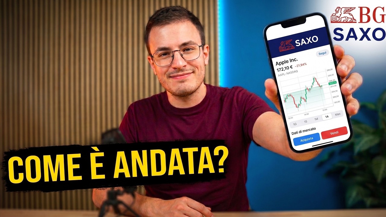 Come mi sono trovato dopo 1 anno di BG SAXO?