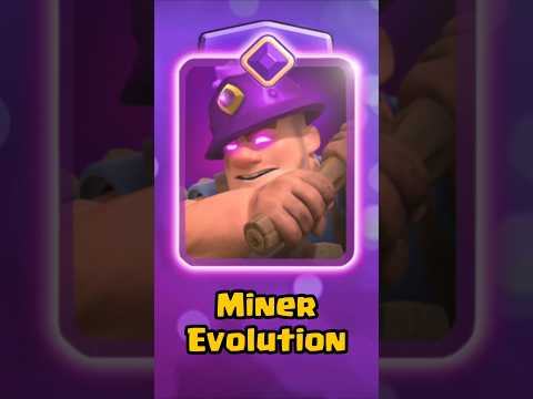 ⛏️ Miner Evolution #clashroyale