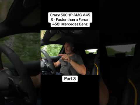Crazy 500HP AMG A45 S   Faster than a Ferrari 458 1