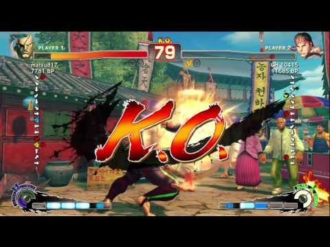 CH 10415 [Ryu] vs matsu817 [Sagat] SSF4 Japanese Online Ranked Matches - TRUE-HD