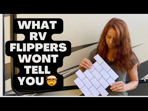 The TRUTH about peel and stick tile in your RV! Don’t make this mistake!