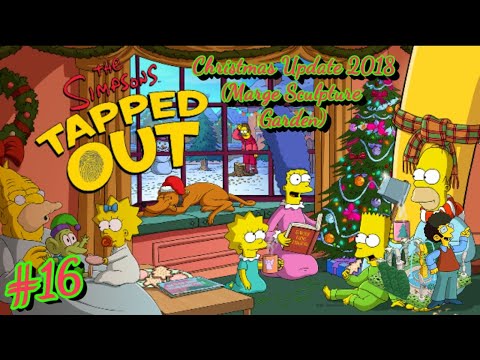 The Simpsons: Tapped Out [418] Christmas Update (2018) Pt 16 {Marge Garden & Young Artie Ziff}