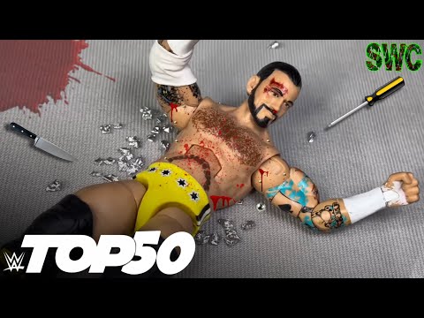 Top 50 Most EXTREME WWE Action Figure Moments Of 2024!