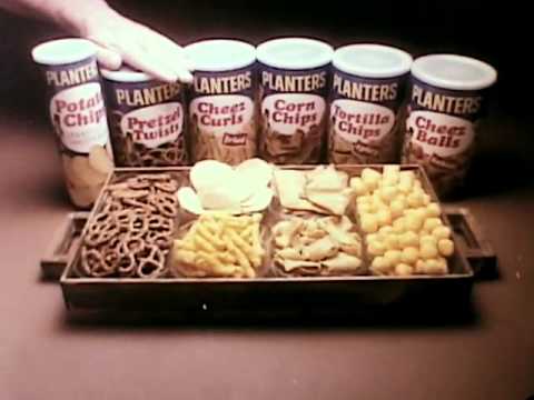 1970's Planters Snacks commercial