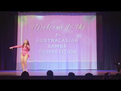 Australasian Samba Competition 2023 - Adriana Neculai Pro solo choreo