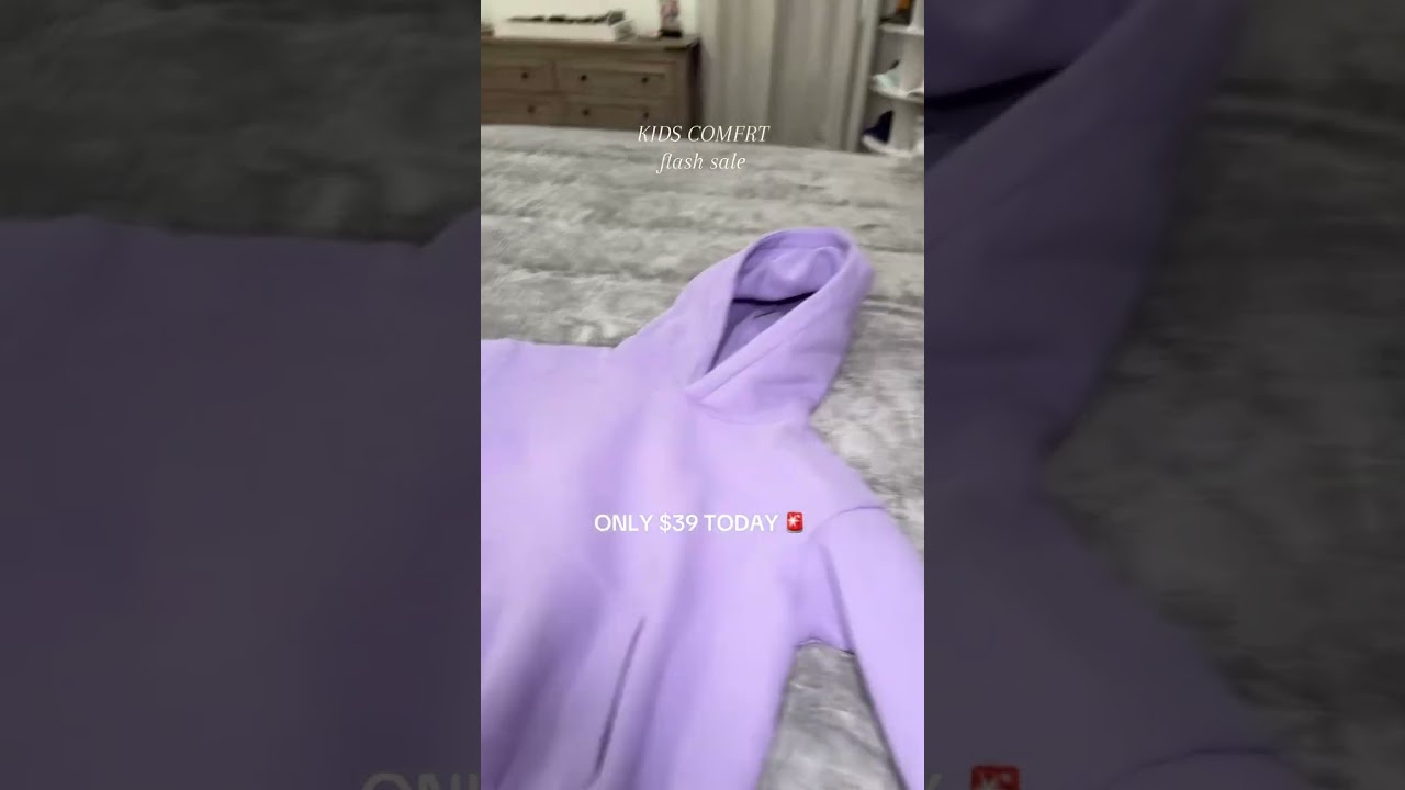 Comfrt kids pastel hoodies are on a flash sale today! My kids LOVE them and they wash up really