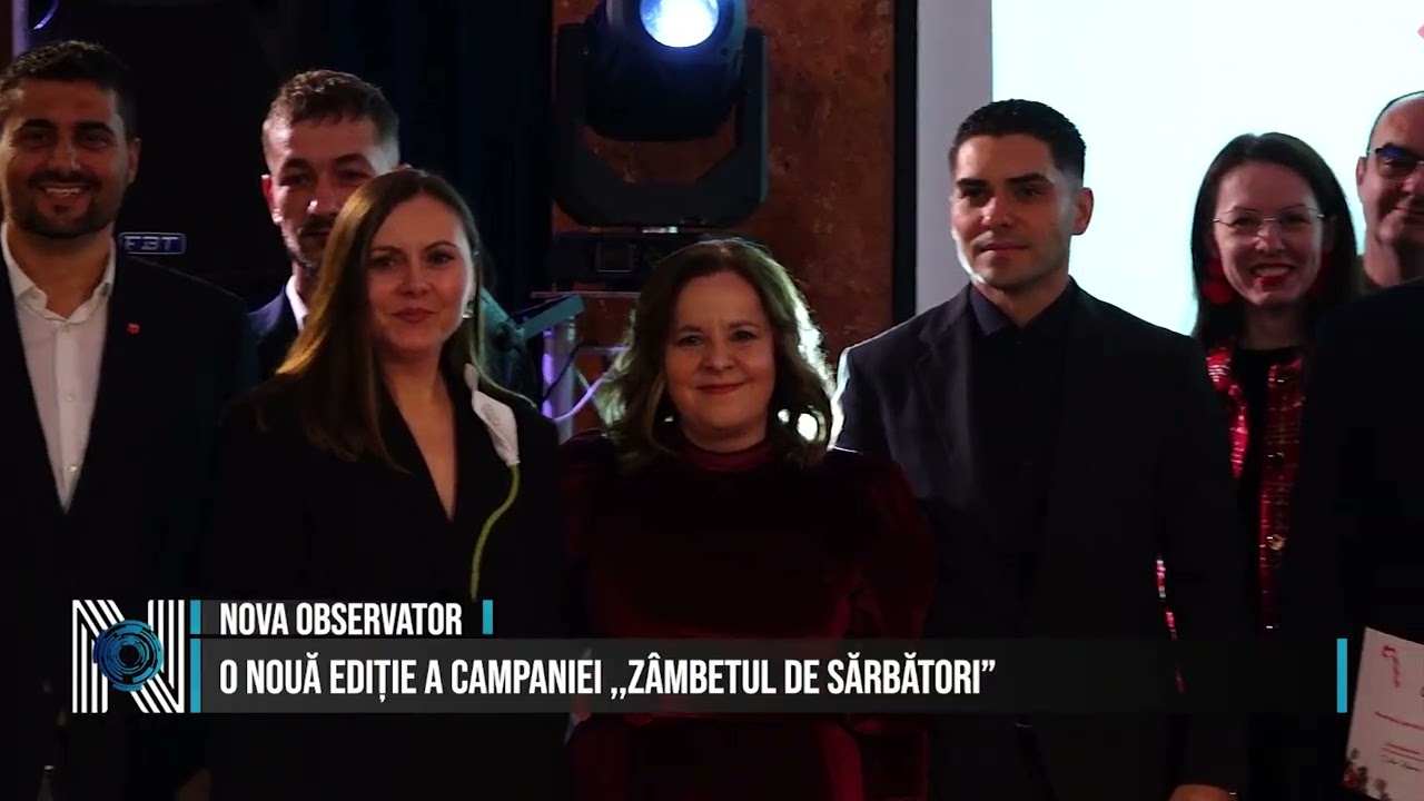 O nouă ediție a campaniei ,,Zâmbetul de Sărbători”