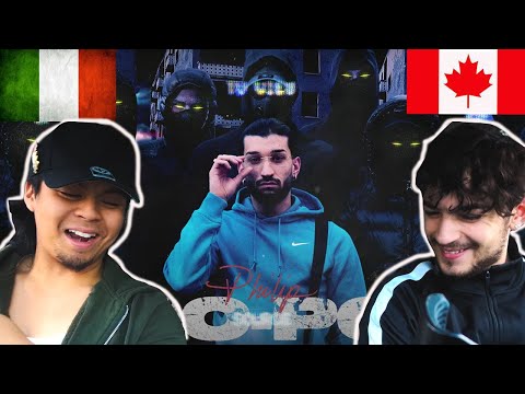 CANADIANS REACT TO ITALIAN TRAP - Philip - “PO-PO" (Official Visual Art Video)