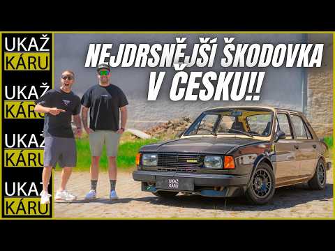 4K | KARBONOVÝ PROTOTYP ZA 2 000 000,- | ŠKODA 105 C | HÁJOVY ŠKODOVKY