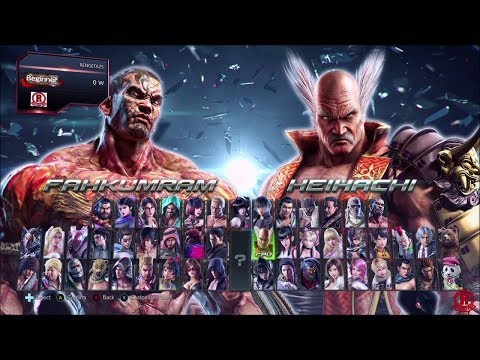 Tekken 7 Season 3 Updated Character Selection Screen With New DLC Fahkumram [1080p 60fps]