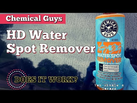 Chemical Guy HD Water Spot Remover - Does It Work? 