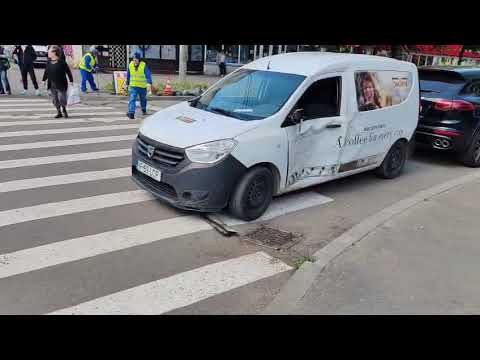 Accident pe Calea Călărașilor cu o autospecială de la ANP implicată. Stiri Braila - Probraila.ro