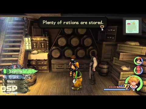 Kingdom Hearts 2 Final Mix HD playthrough pt54 - On the Black Pearl's Heels