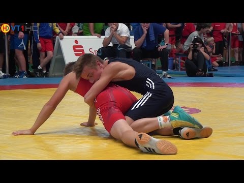 Ringen int. Brandenburg-Cup 2014 B-Jugend (Gr./Rö.) - 46kg Pool B, R 1