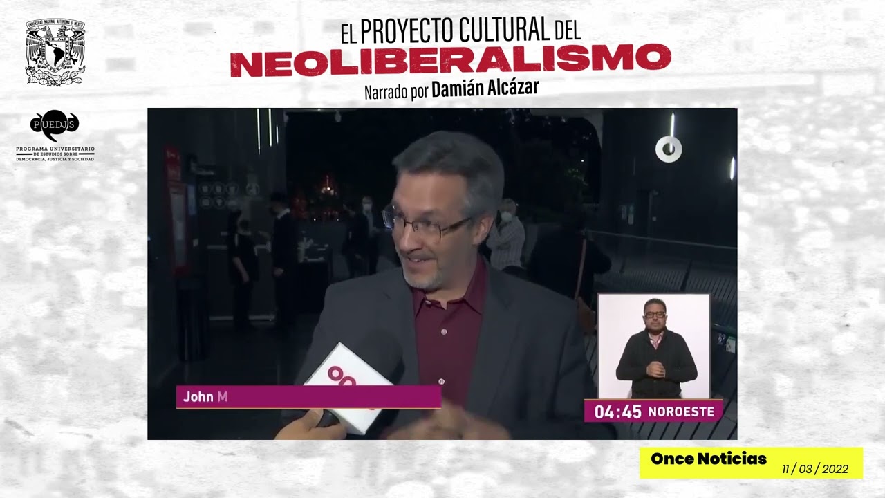 Reportaje | Canal 11 estuvo presente en el estreno de El Proyecto Cultural del Neoliberalismo