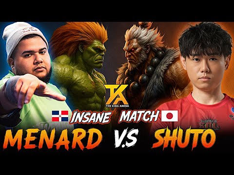 🔥 SF6 ▰ MENARD (Blanka) vs SHUTO (Akuma) ▰ Street Fighter 6 🔥