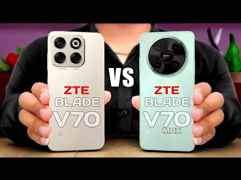ZTE Blade V70 Vs ZTE Blade V70 Max || Full Comparison ⚡