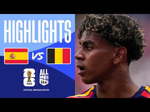 إسبانيا 2-1 بلجيكا — أبرز اللقطات