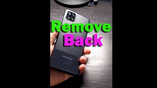 Samsung Galaxy A12 - Remove Back Cover #shorts