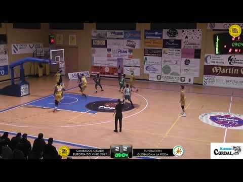 Cambados CEV 2017 70 - 88 F. G. La Roda. LEB Plata 17/18. J15