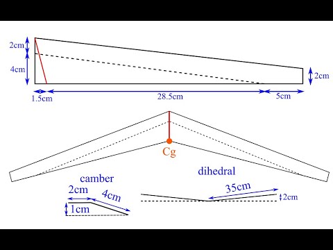 Very simple flying wing design