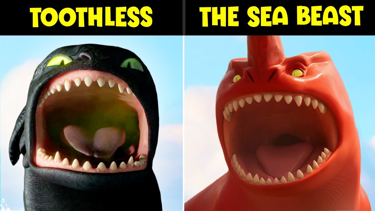 15 Times The Sea Beast Copied How to Train Your Dragon