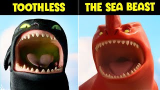 15 Times The Sea Beast Copied How to Train Your Dr