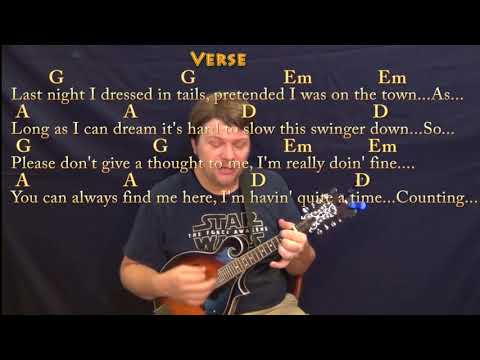 Flowers on the Wall (Statler Brothers) Mandolin Cover Lesson in G with Chords/Lyrics