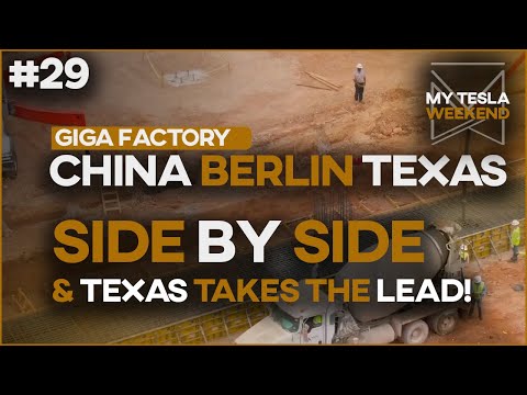 All GigaFactory progress before/after week of March 23rd