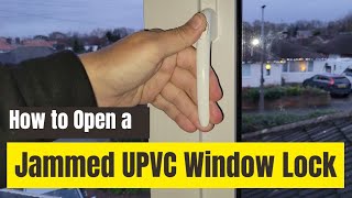 Quick Fix: Open and Replace a Stuck UPVC Window Lock in Minutes