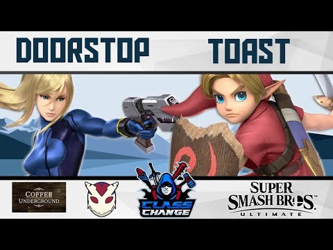 Loser Semis | ZMS - Doorstop [Zero Suit Samus] vs Nfinite -Toast [Young Link] | Class Change Monk