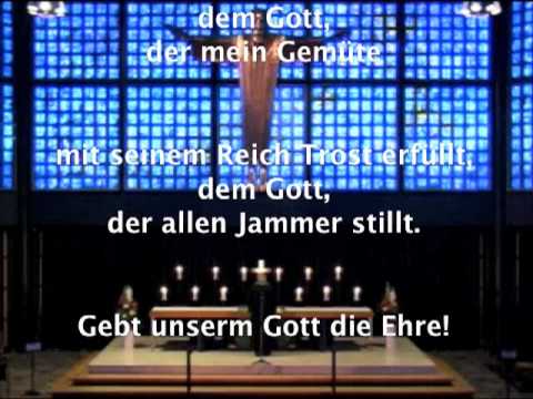 Charlottenburg: Choral "Sei Lob und Ehr dem höchsten Gut", Wochenlied 7. Sonntag nach Trinitatis