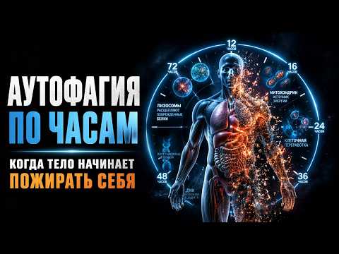 Аутофагия по часам: когда тело начинает пожирать само себя
