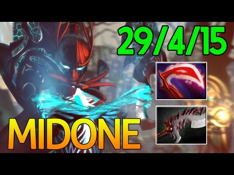 Crazy Phantom Assassin Offlane by MidOne with Deso Abyssal 29/4/15 Dota2 Gameplay