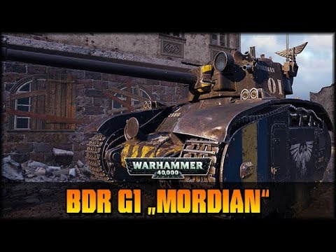World of Tanks - Live: BDR G1 mit Mordian WH40k Skin [ deutsch 🐄 gameplay ]